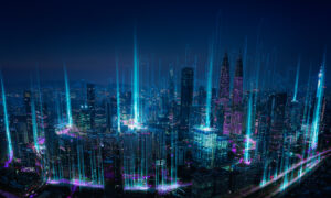Background Image - Modern abstract cityscape